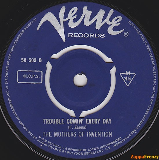 Trouble Comin' Every Day
